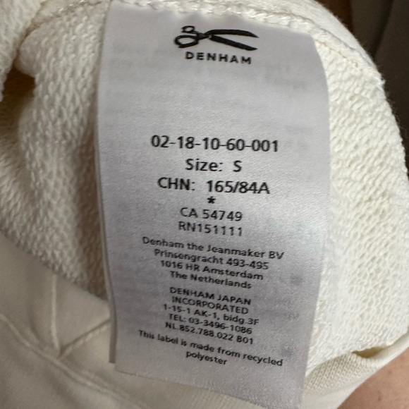 Denham Women’s Pullover size small - Picture 3 of 3